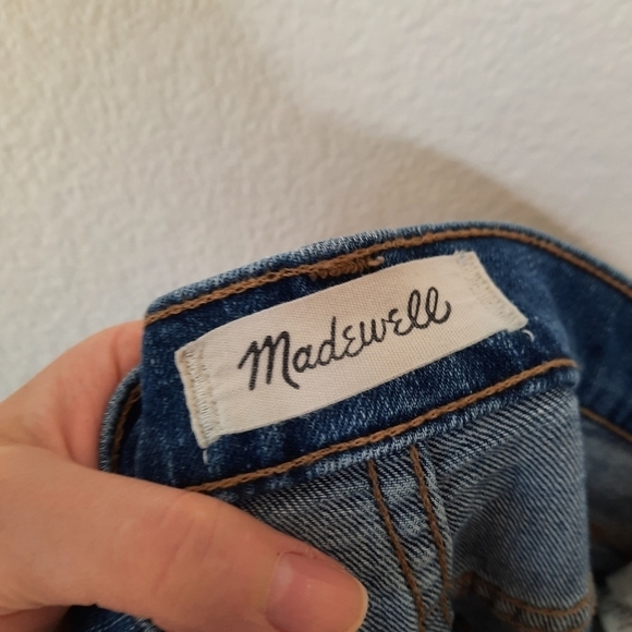 Madewell Coldbrook Wash Classic Straight High-Waisted Jeans 27 - Picture 5 of 8